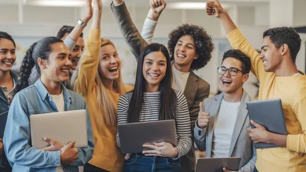 Happy Students